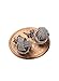 Twisted Love Knot Stud Earrings, Four Rope Style, Stainless Steel - By Regetta Jewelry