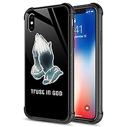 CARLOCA Compatible with iPhone Xs MAX Case,Trust in