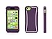 SurvivorSlim Case for iPhone 5c - Retail Packaging- Purple/White