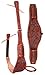 CHALLENGER Horse Western Floral Tooled Leather Rear Flank Saddle Cinch w/Billets 9772TIthumb 3