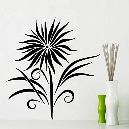 Yaonuli Hermosa Etiqueta Engomada De La Pared De La Flor Del Sol