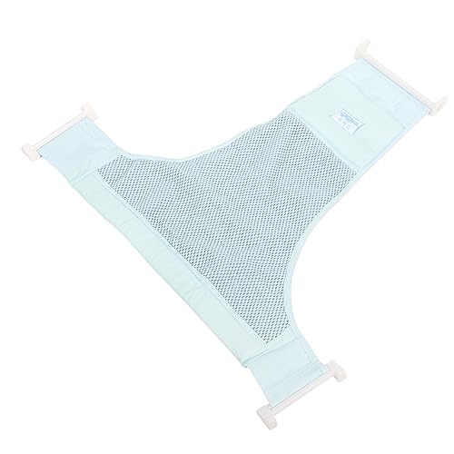 OFFIGAM Boy Girl Bathing Net Support Adjustable Non- Mesh Cushion for Bath Tub Portable and Lightweight Shower Accessory for Newborns