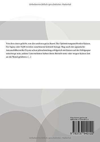 Kaizen Six Sigma Co Wie Gut Sind Die Optimierungslehren - 