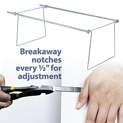 Officemate Hanging File Frame, Letter Size, Adjustable 14 to 18Inches