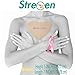 Anti Wrinkle Decollete Chest Pads | Set of 2 Medical Grade Silicone Patches Gives Skin A Younger, More Elastic Appearance | Eliminate and Prevent Fine Lines and Wrinkles, Pad Reusable For 30 Days