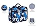 Wildkin Kids Insulated Lunch Box – Durable and Reusable for School & Travel - Blue Camo