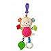 All-in-1 Wingingkids Baby Toy with Rattle Bell Teether Funny Monkey for Early Education and Development