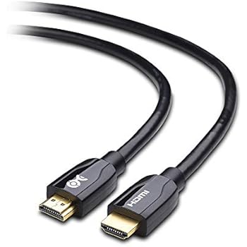Cable Matters Premium Certified HDMI to HDMI Cable (Premium HDMI Cable) with 4K HDR Support in Black - 10 Feet