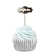 PARTYMASTER Christmas Party Decorations Food Toothpicks Cupcake Muffin Toppers Mixed Packaging,24pcs