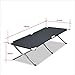 Purenity Folding Military Bed Portable Sport Camping COT, Black, Size No Size