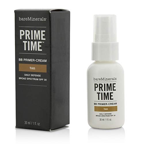 bareMinerals Prim Time BB Primer Cream SPF 30, Tan, 1 Fluid Ounce