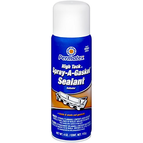 Permatex 80064-12PK High Tack Spray-A-Gasket Sealant, 4 oz. net Aerosol Can (Pack of 12)