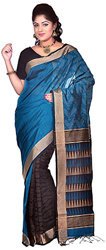 Bengal Handloom Saree Women's Traditional Silk Cotton