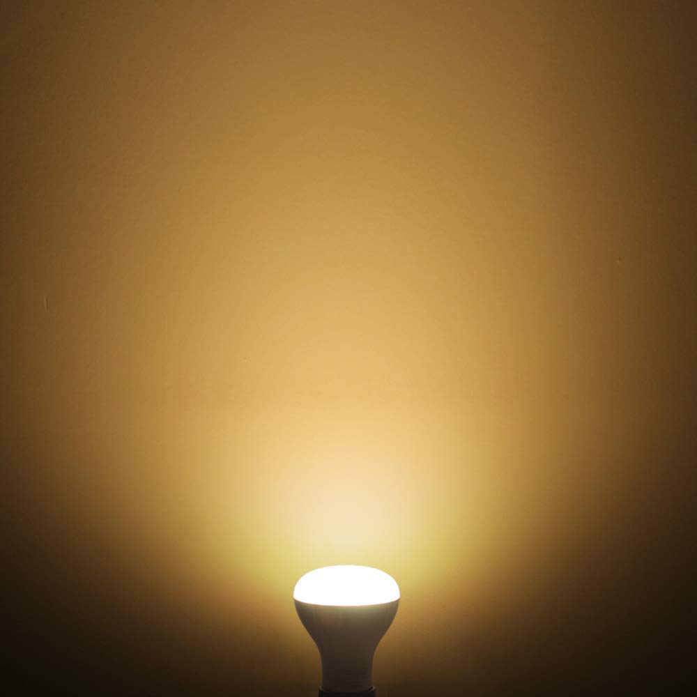 GALYGG R20 Dimmable LED Bulb 7W (50 Watt Equivalent) 500 Lumens 3000K (Warm White) E26 Medium Screw Base Flood Light Bulbs - 4 Pack