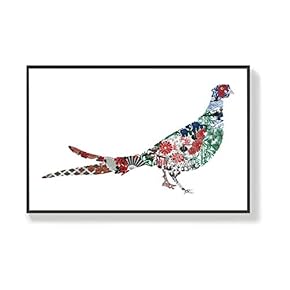 Canvas Wall Art for Living Room, Bedroom Cute Animals Framed Canvas Prints for Home Decoration Ready to Hang - 16x24 inches