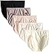 Hanes Women's 5 Pack Microfiber Hi-Cut, Assorted/Black, 9