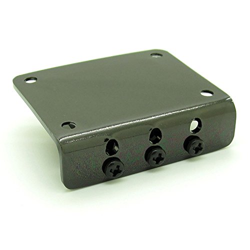 Adjustable 3 String Guitar Tailpiece Bridge Guitar Parts Black