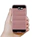 Galaxy J3 Emerge Case, Galaxy J3 Eclipse Case,J3 Prime Kmall [Shockproof] [Impact Protection] Hybrid Dual Layer Armor Defender Protective Case Cover for Samsung Galaxy Amp Prime 2 Rose Gold