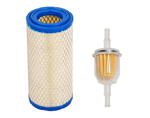 HIFROM 25 050 22-S Fuel Filter Air Filter Replaces fort Kohler 25 083 02-S Kawasaki 11013-7029 11013-7048 Deere M113621 Briggs & Stratton 820263