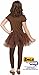 The Emoji Movie Poop Jr. Girls Costume, Large 12-14