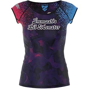 SMMASH Harley Squad 2.0 Professioneel Sport Dames Korte Mouwen, Short Sleeve T-Shirt, Loopshirt voor Vrouwen, Fitness…
