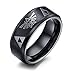 316L Stainless Steel the Legend of Zelda Triforce Ring Full and Half Size