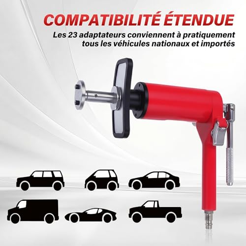 BILITOOLS 24pcs Air Disc Brake Piston Operated Air Caliper Compression Tool
