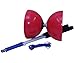 Spintastics Red Spinabolo Pro Triple Wide Bearing Chinese Yoyo Diabolo