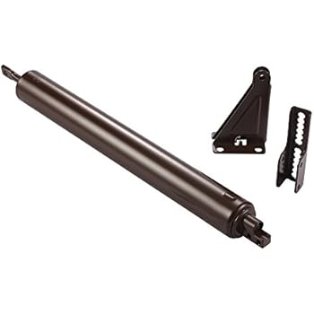 Ideal Security Inc. SK9B SK9 Pneumatic Closer for Standard Storm Doors 1.25 inch Diameter, 10.5 inch Length, Brown
