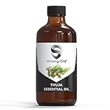 STRONG OILS 100% PURE THUJA ESSENTIAL OIL 4 OZ (118 ML) THERAPEUTIC GRADE