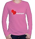 I Love Audiologist Women's Long Sleeve Shirt For Favorite Careers