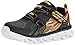 Skechers Kids Boys' Hypno-Flash Light Up Loafer, Charcoal/Gold, 1.5 M US Little Kid