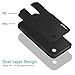 J&D Case Compatible for LG K20 V/ K20 Plus/Harmony/ K10 2017 / V5 / Grace, Heavy Duty Dual Layer Hybrid Shockproof Protective Rugged Bumper, Purple