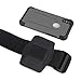 Gear Beast Sports Armband With Detachable Case For Apple iPhone X, Cell Phone Holder For Running Jogging Workout Fitness, Waterproof Band, Key Pocket, Secure Phone Mount System, Bonus Screen Protector