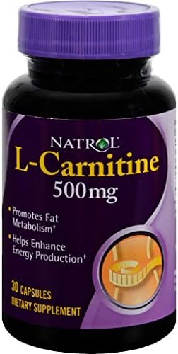 Natrol L-Carnitine - 500 mg - 30 Capsules