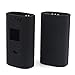 Silicone Case for Smok Alien 220w Kit Mod Box Protective Cover Skin for Smok Alien 220w Accessories Wrap Sleeve Gel (Black)