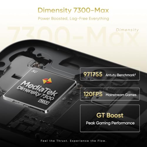 realme 16 Pro 5G Smartphone 8+256GB, Master Gold, MediaTek Dimensity 7300 Max, 6.78 Inches 144 Hz AMOLED, 200MP OIS Rear Camera, 50MP Front Selfie, 6500mAh Battery, 80W Ultra Charge, NFC,eSIM, IP69