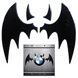 CarCare Cute Fashion DIY Devil Decal Batman Car Sticker Emblem Bat Symbol For Toyota BMW VW Volkswagen Ford Buick Porsche