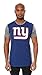ICER Brands NFL New York Giants Men's T-Shirt Raglan Block Short Sleeve Tee Shirt, Large, Blue
