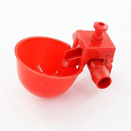 Buy Petsdelite 135mm Xl 50 Sets Red Quail Waterer Animal Feeders