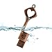 CHUYI Metal Heart Key Shape 1Pcs 16GB USB 2.0 Flash Drive Waterproof Pen Drive Memory Stick USB Flash Disk with Keychain Thumb Drive Gift