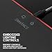 ENHANCE Extra Large Hard Mouse Pad - LED Gaming Mouse Pad with 7 RGB Color Modes, High Speed Tracking Surface, Recessed Lighting Controls & Clear Decals - Extended Acrylic Pad (29.5 x 11.4 inches)