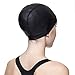 SUPOW 9.6-12.6 inches (Length) Waterproof Swimming Cap [PU Material] - Flexible & Durable - Keep Hair & Ears Dry + Breathable - Extra Large Long Hair Swim Cap for Men or Women