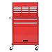 Rolling Tool Storage Chest Box Cabinet Organizer Sliding Drawers Garage Mechanic Steel Toolbox Removable Top