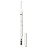 jane iredale PureBrow Precision Pencil, Retractable Ultra-Fine Pencil + Spoolie Defines, Fills Gaps, & Fluffs, Water-Resistant, Smudge-Proof Formula