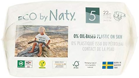 Eco By Naty Bebek Bezi Junior No 5 11 25 Kg 22 Adet Amazon Com Tr Bebek