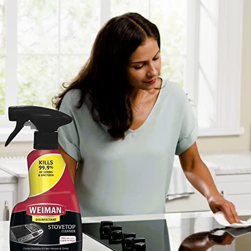 Weiman Disinfecting Stovetop Cleaner & Stainless Steel Cleaner 22