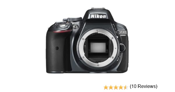 Nikon D5300 - Cámara réflex Digital de 24.2 MP (Pantalla táctil ...