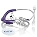 MDF Instruments, Acoustica Lightweight Stethoscope for Doctors, Nurses, Students, Home Health Use, Adult, Dual Head, Purple Tube, Silver Chestpiece-Headset, MDF747XP08