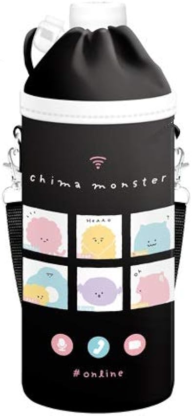 Amazon メイクメリー Make Merry 子供用ペットボトルホルダー Bottleチマモンスター ショルダーバッグ ポシェット